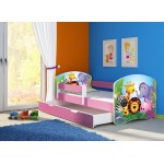 Otroška postelja 4kids Yummy ZOO